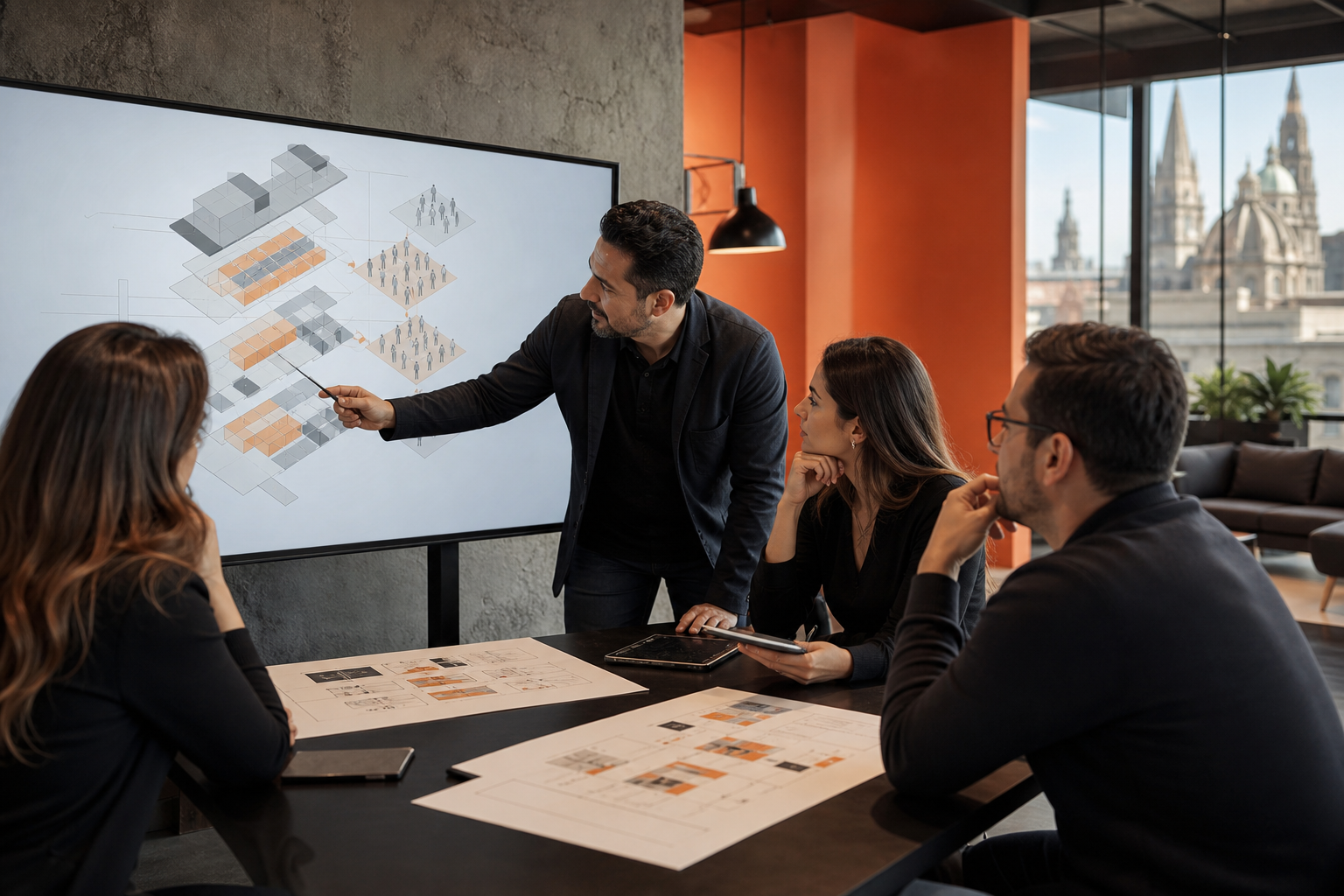 Diseño de estructura organizacional en equipo de consultoría